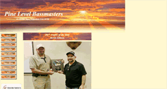 Desktop Screenshot of pinelevelbassmasters.com
